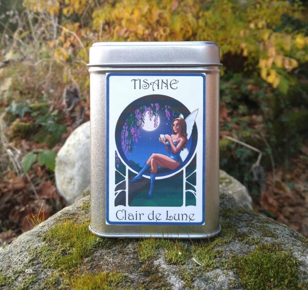 Boite décorée Fée Clair de Lune - Tisane Bio