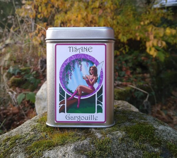 Boite décorée Fée Gargouille - Tisane Bio