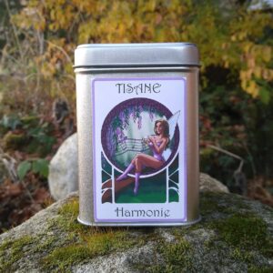 Boite décorée Fée Harmonie - Tisane Bio